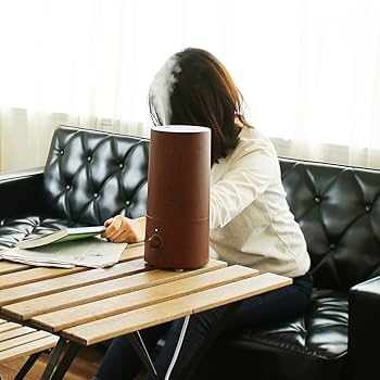 【超美品】PRISMATE アロマ超音波式加湿器 サブリエ ウッド調 インテリア きれいなミストで加湿する アロマ超音波式加湿器 Sablier -wood